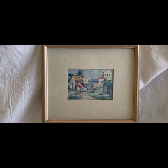 Art Vintage Watercolor Wall Art Poshmark